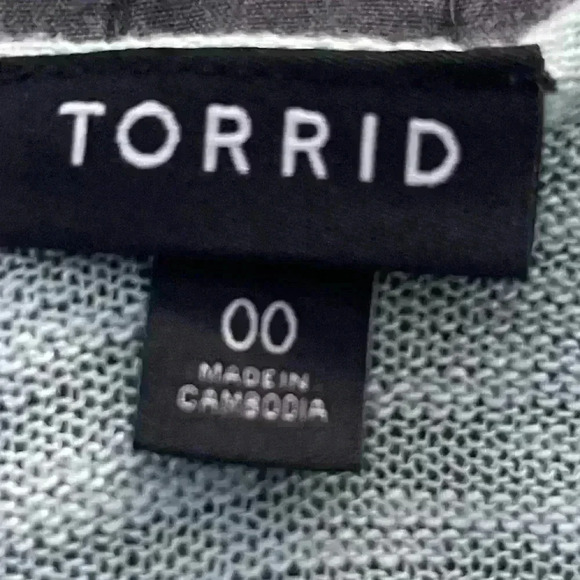 Torrid Women’s Lightweight Open Cardigan M/L - Picture 4 of 13